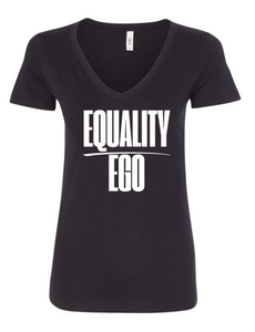 WOCIS - Equality Over Ego - Women's V-Neck
