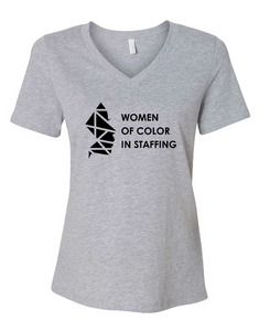 WOCIS - Official Logo - Women's V-Neck