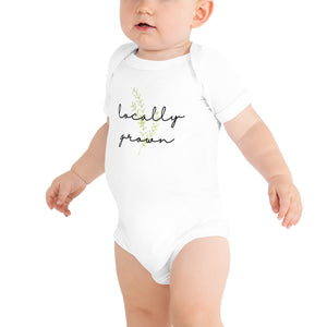 "Locally Grown" Baby Bodysuit